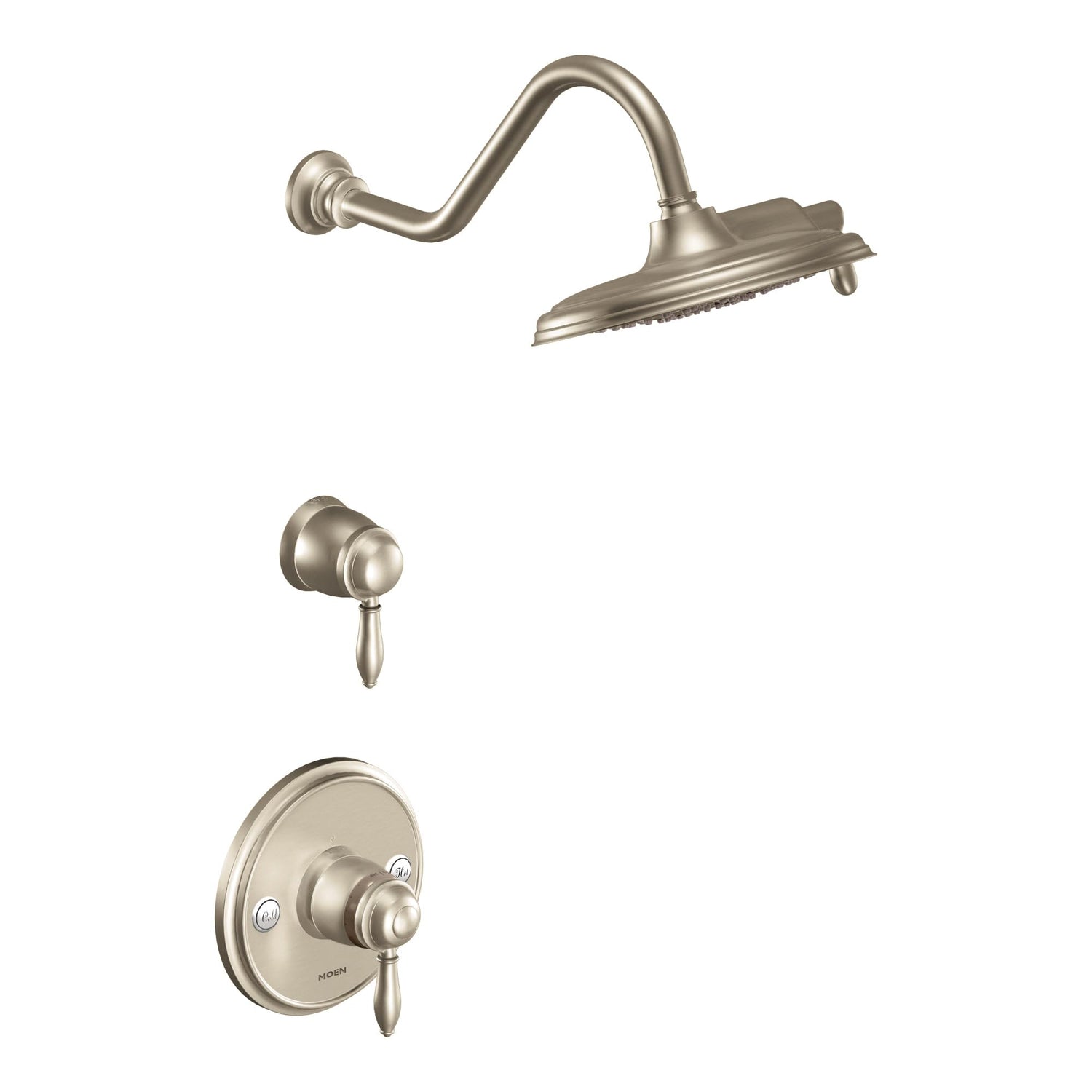 MOEN Waterhill S113BN 14" Shower Arm in Brushed Nickel