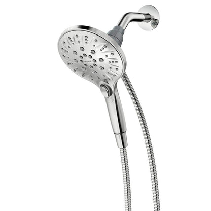 Moen Attract with MAGNETIX 6-Spray Single Wall Mount 5.5 in. Handheld Adjustable Shower Head