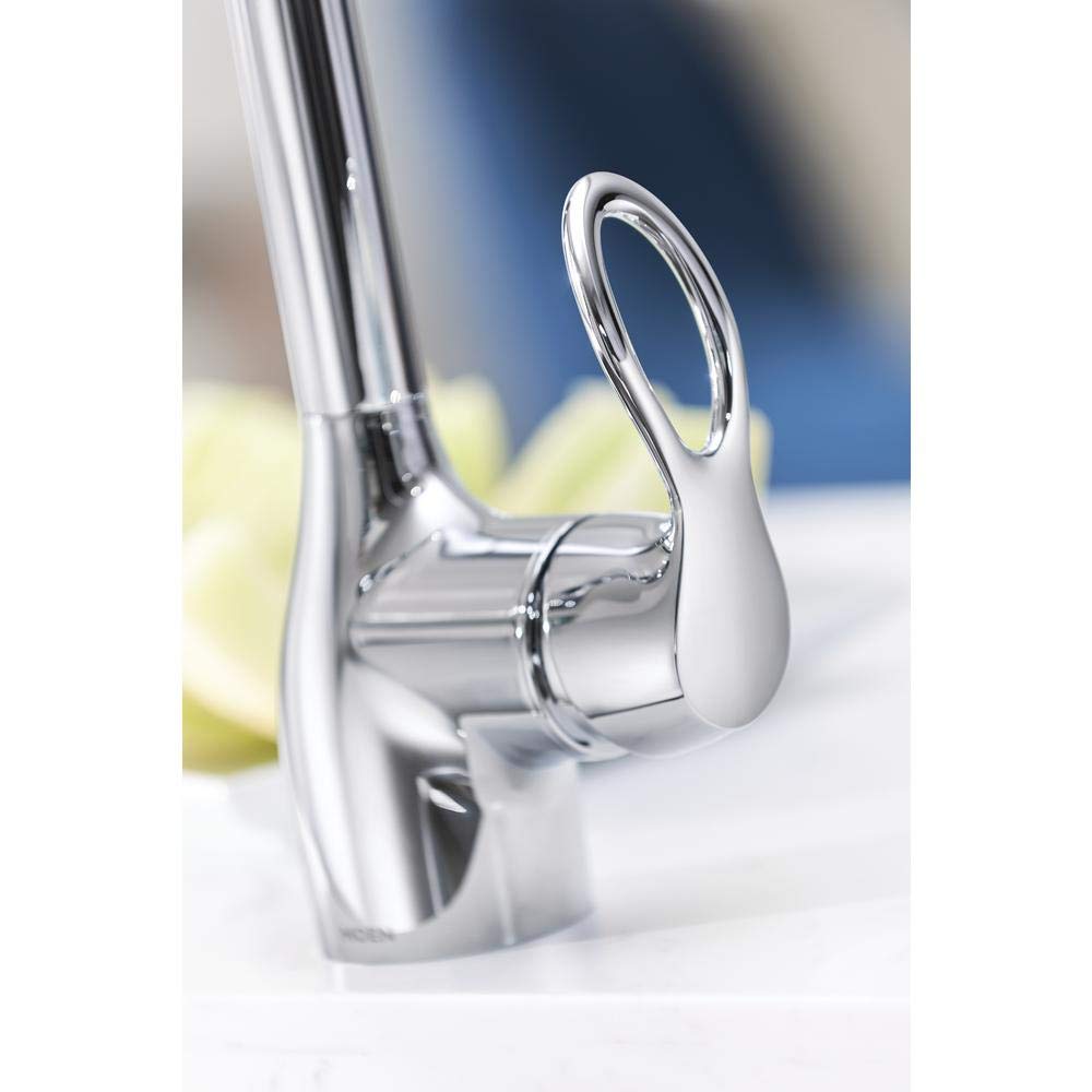 MOEN Kleo CA87011 Single-Handle Pull-Down Sprayer Kitchen Faucet with Reflex and