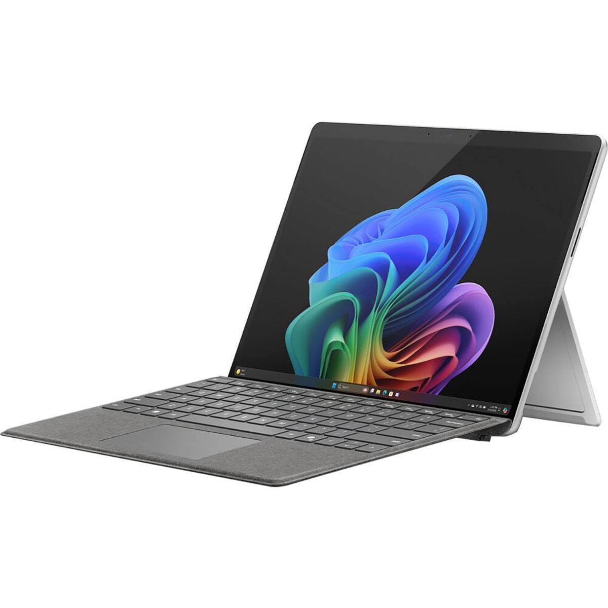 Microsoft Surface Pro for Business 2-n-1 Laptop/Tablet Windows 11 Pro Copilot+ PC, 13" Qualcomm Snapdragon X Elite, 16GB RAM, 512GB SSD Storage, Platinum, 5G