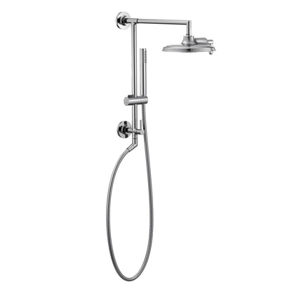 Moen S110 Arris 14-Inch Rainshower Straight Shower Arm and Flange for Overhead Showerhead, Chrome