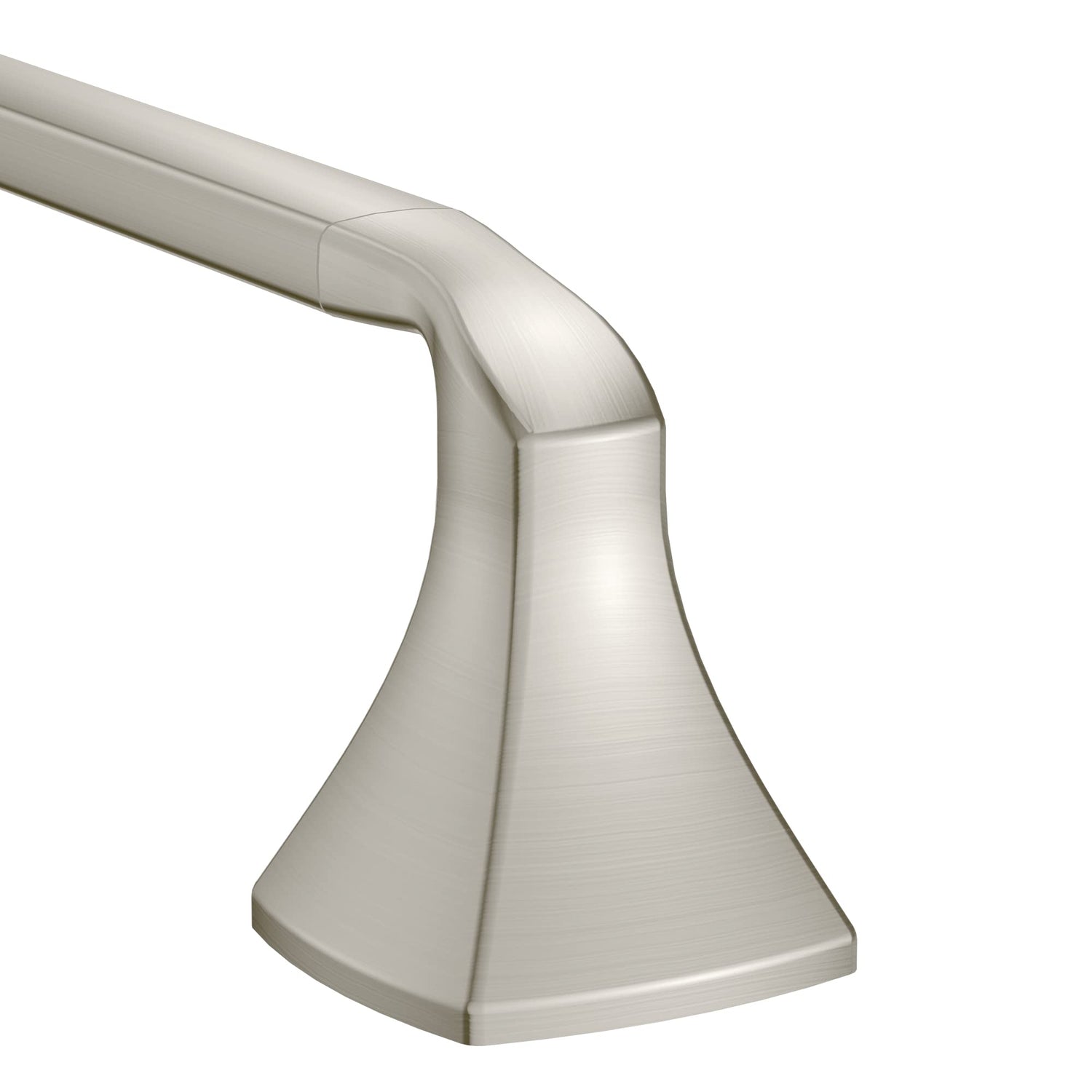 Moen YB5118BN Voss 18-Inch Bathroom -Towel Bar, Brushed Nickel