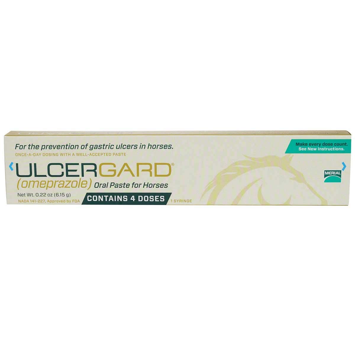 6 Pack Ulcergard (Omeprazole) Oral Paste Syringe (13.68 Gm)