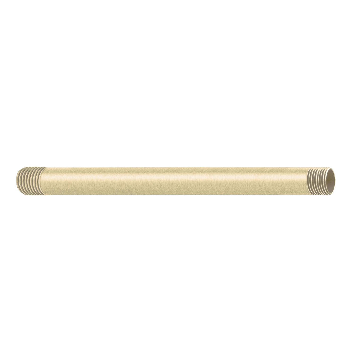 Moen Brushed Nickel Extended 12-Inch Straight Overhead Shower Arm, 226651BN