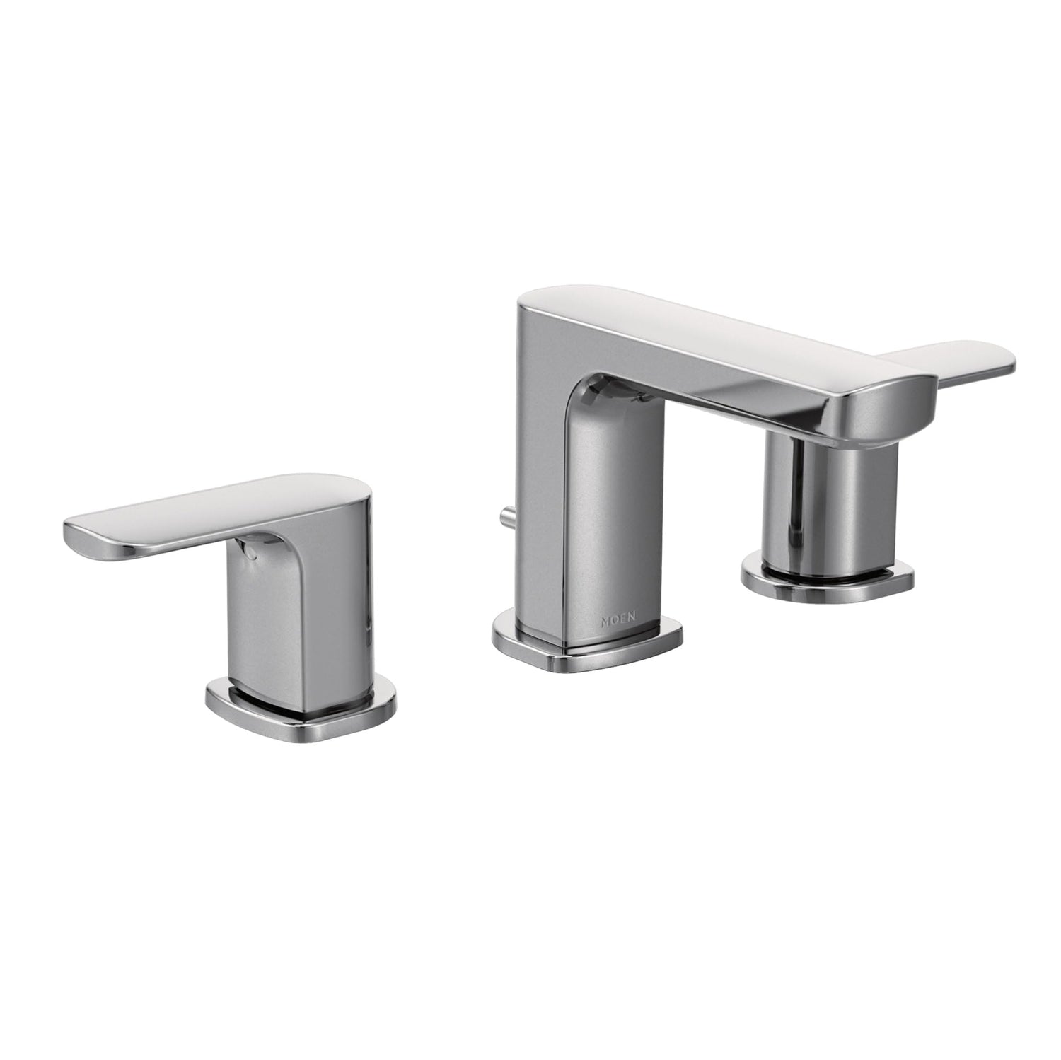 MOEN Rizon T6920 Two-Handle Widespread Bathroom Faucet Trim in Chrome (Valve Required)