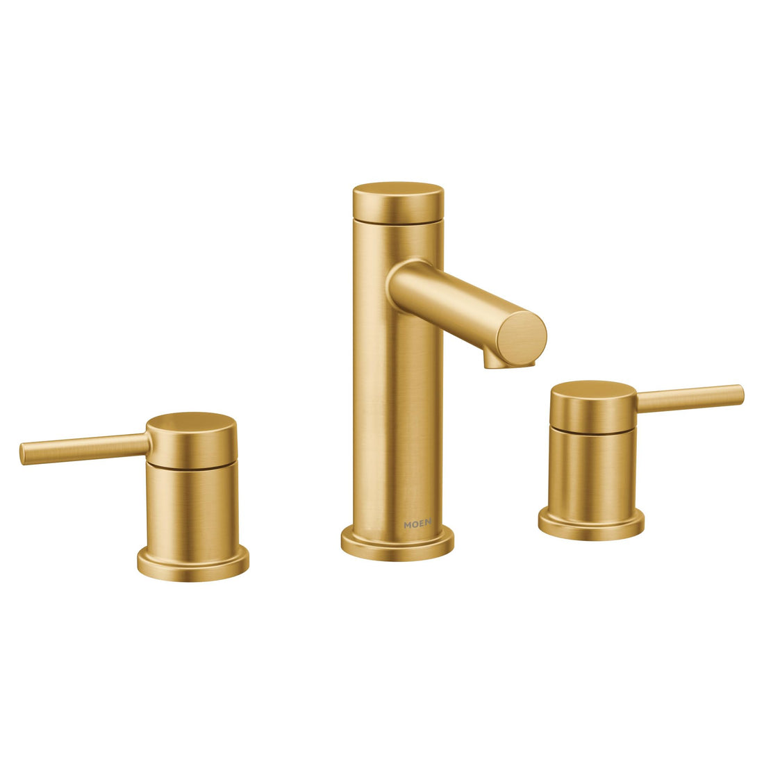 MOEN Align TV6193BG Two-Handle Widespread Bathroom Faucet Trim Kit in Brushed Gold (Valve Included)