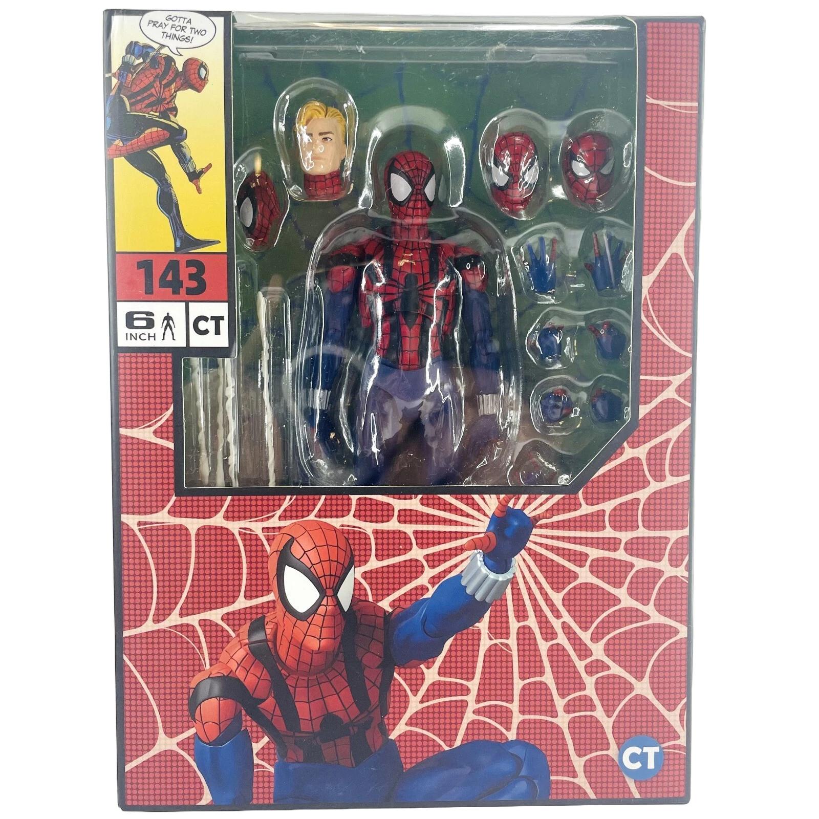 CT Toys Spider-Man Ben Reilly Spiderman 6" Action Figure Toy 
