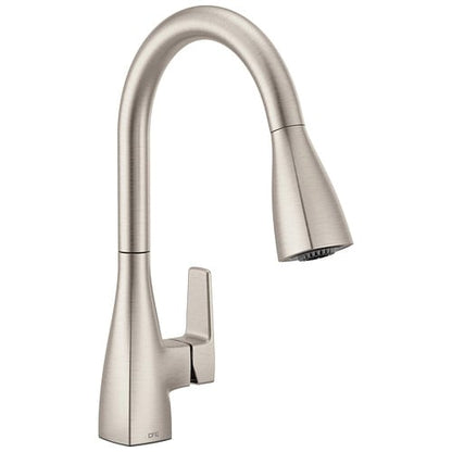 MOEN CFG Slate 76162SRS Single Handle Pull Down Sprayer Kitchen Faucet in Spot Resist Stainless - Like New