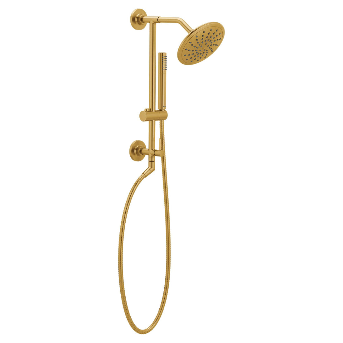 MOEN Cia 6345BG 8-in Fixed Round Rain Shower Showerhead in Brushed Gold