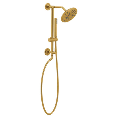 MOEN Cia 6345BG 8-in Fixed Round Rain Shower Showerhead in Brushed Gold