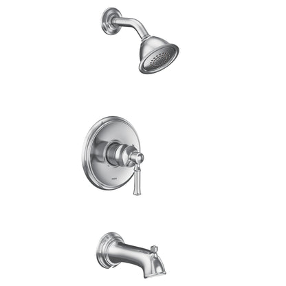 MOEN Dartmoor UT2183EP One-Handle M-CORE 2-Series Tub and Shower Trim in Chrome (Valve Required)