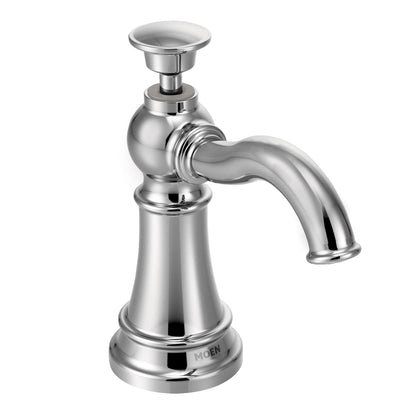 MOEN Traditional S3945C Deck Mounted Kitchen Soap Dispenser in Chrome