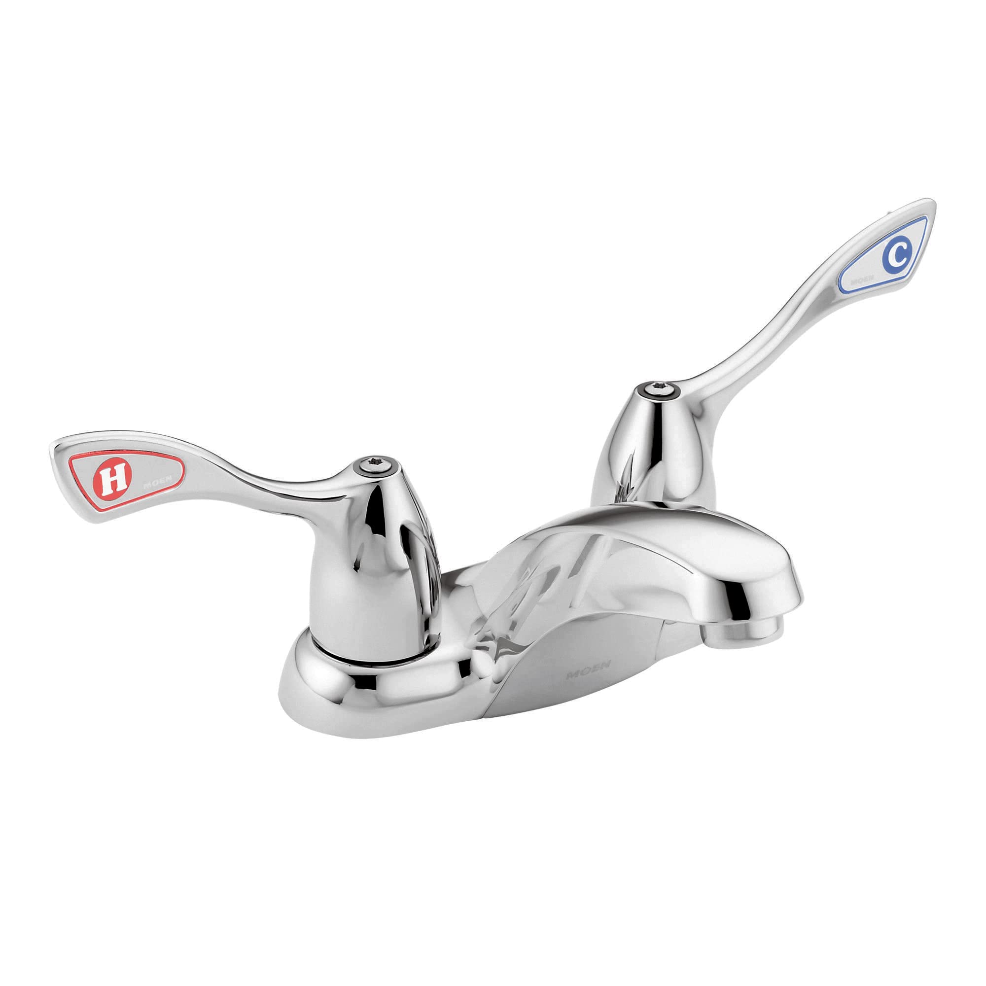 MOEN M-BITION 8800F05 Two-Handle Centerset Commercial Bathroom Sink Faucet in Chrome