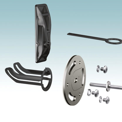 Moen SMA1005CH Home Care Securemount Anchor, 1 Anchor, Chrome