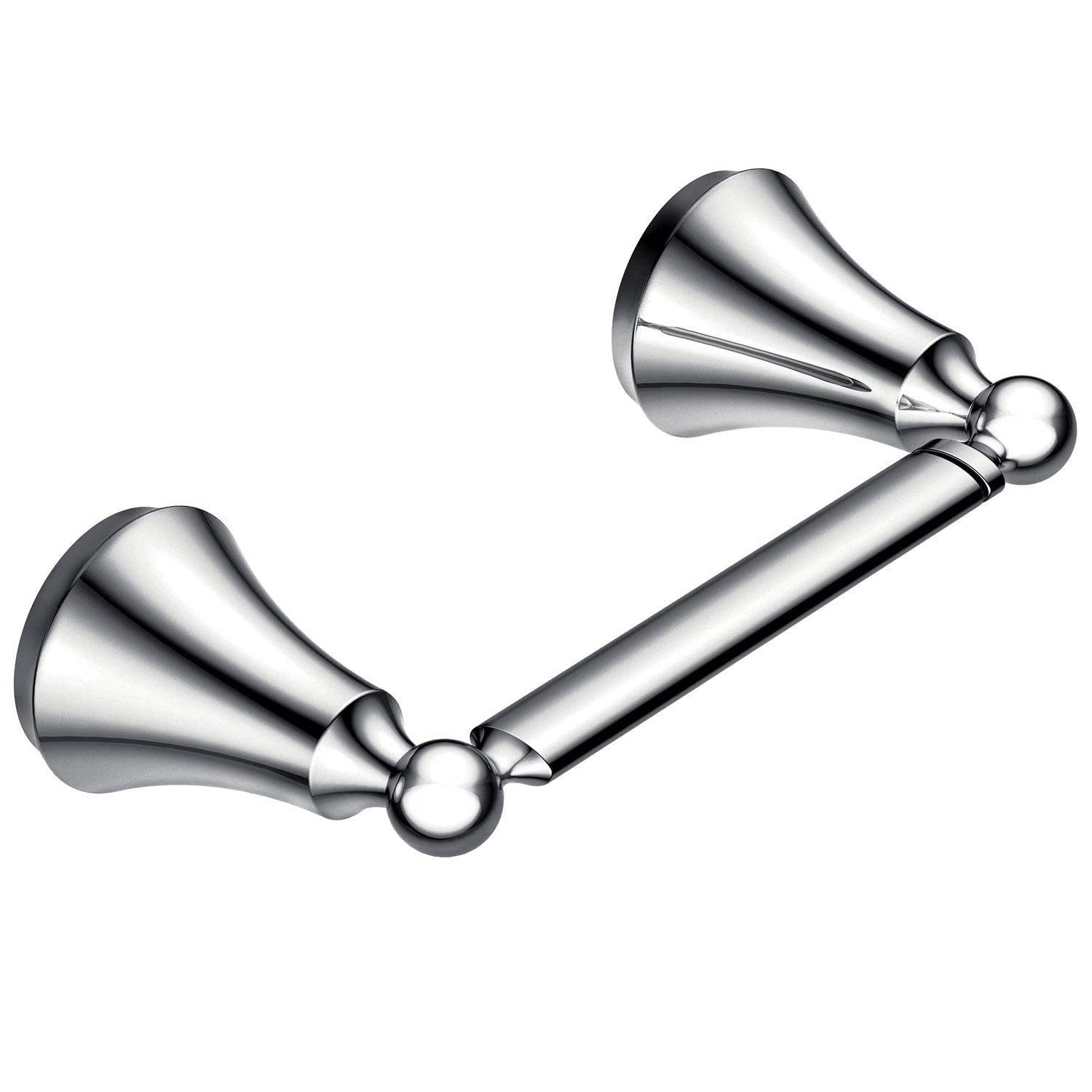 Moen YB5208CH Wynford Double Post Pivoting Toilet Paper Holder, Chrome