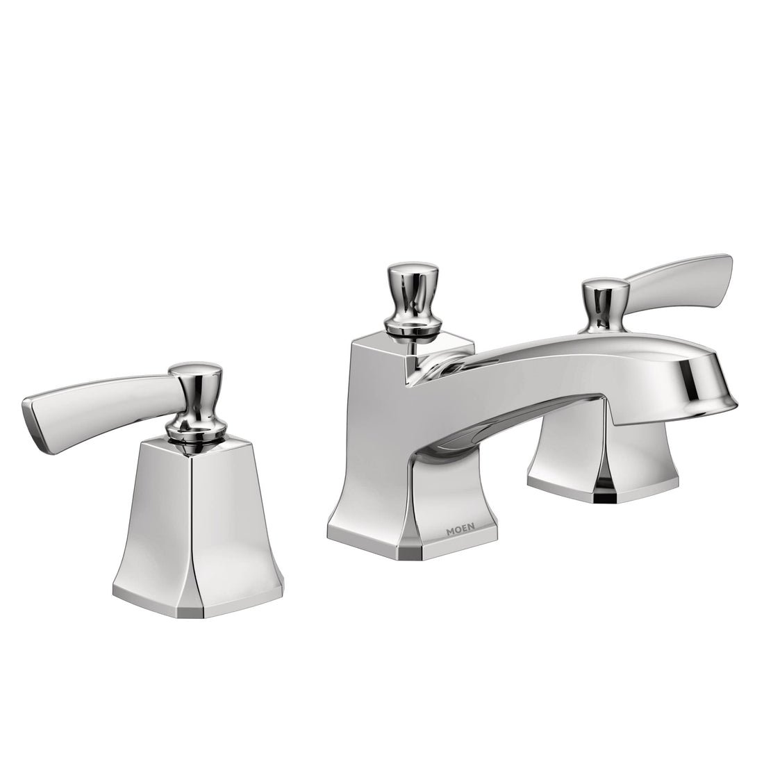 MOEN Conway 84926 Two Handle Widespread Bathroom Sink Faucet in Chrome (Valve Included)
