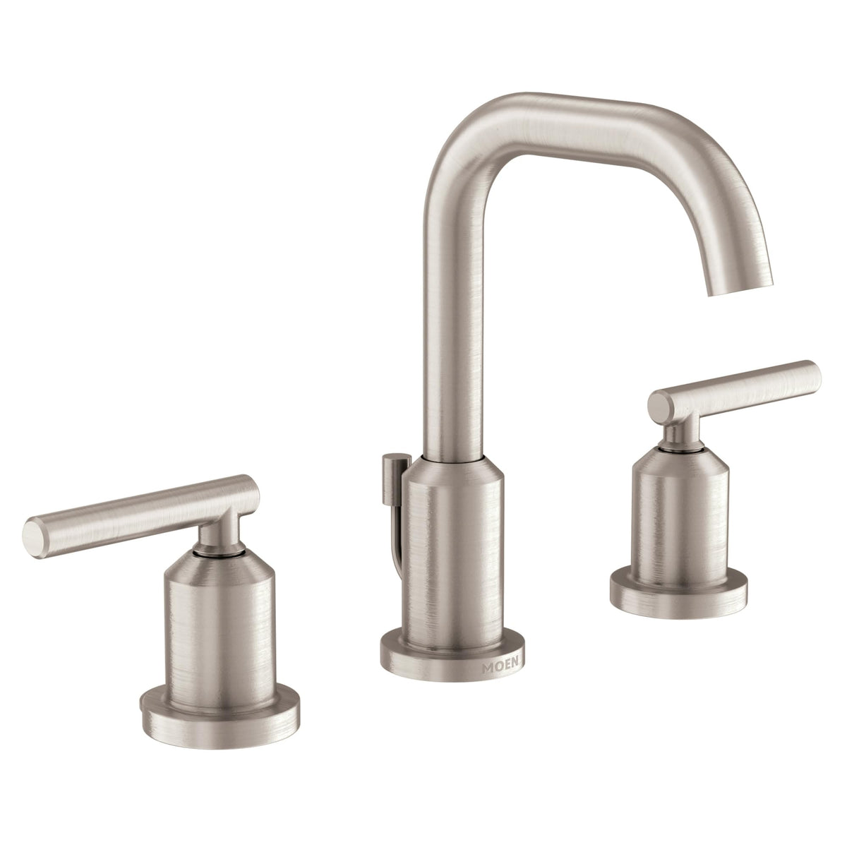MOEN Gibson WS84229SRN Widespread Bath Faucet in Brushed Nickel (Valve Included)