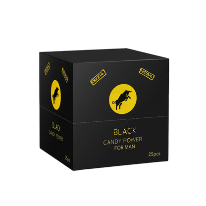 Pure Honey Candy with Black Seed, Ginseng &amp; Natural Herbs For Male, Full Box of 25 Count