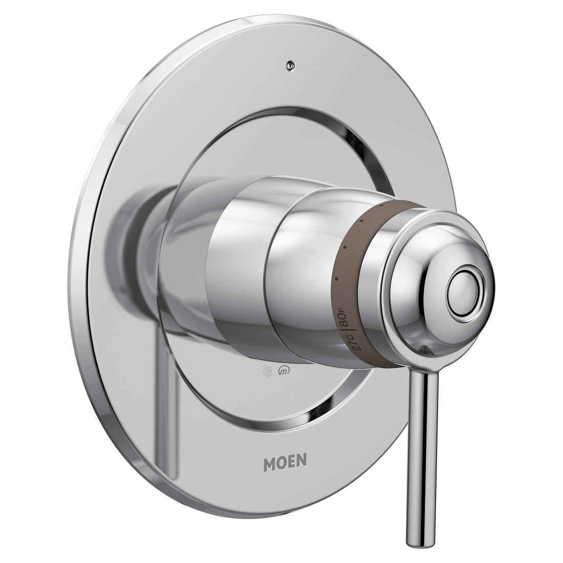 MOEN Align T4291 ExactTemp Thermostatic Valve Shower Trim Kit in Chrome (Valve Required)