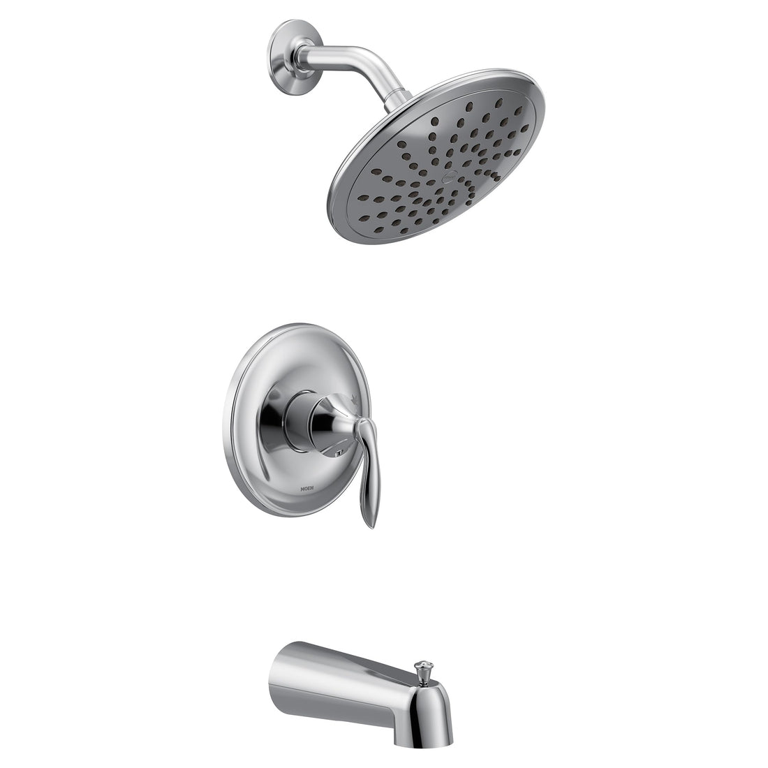 MOEN Eva UT2233EP M-CORE 2-Series 1-Handle Tub and Shower Trim Kit in Chrome (Valve Required)