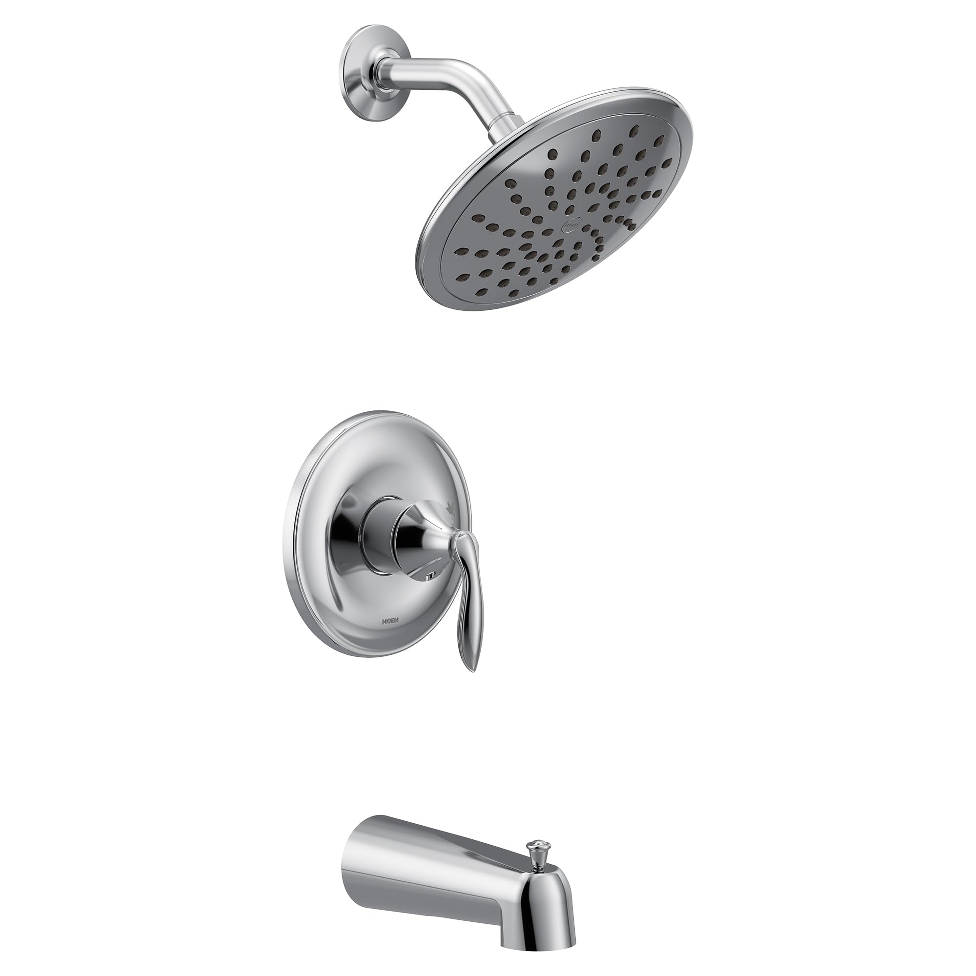 MOEN Eva UT2233EP M-CORE 2-Series 1-Handle Tub and Shower Trim Kit in Chrome (Valve Required)