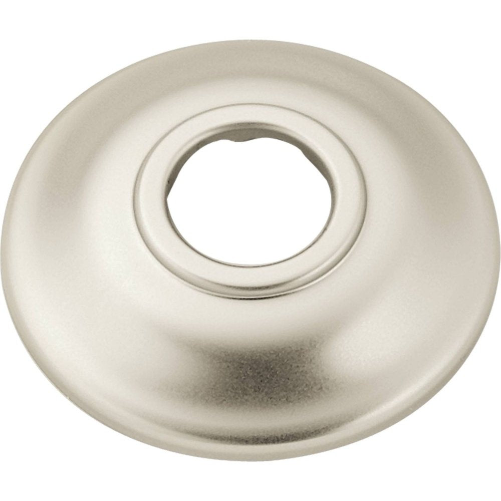 Moen Brushed Nickel Replacement Shower Arm Flange for Universal Standard Moen Shower Arms, AT2199BN