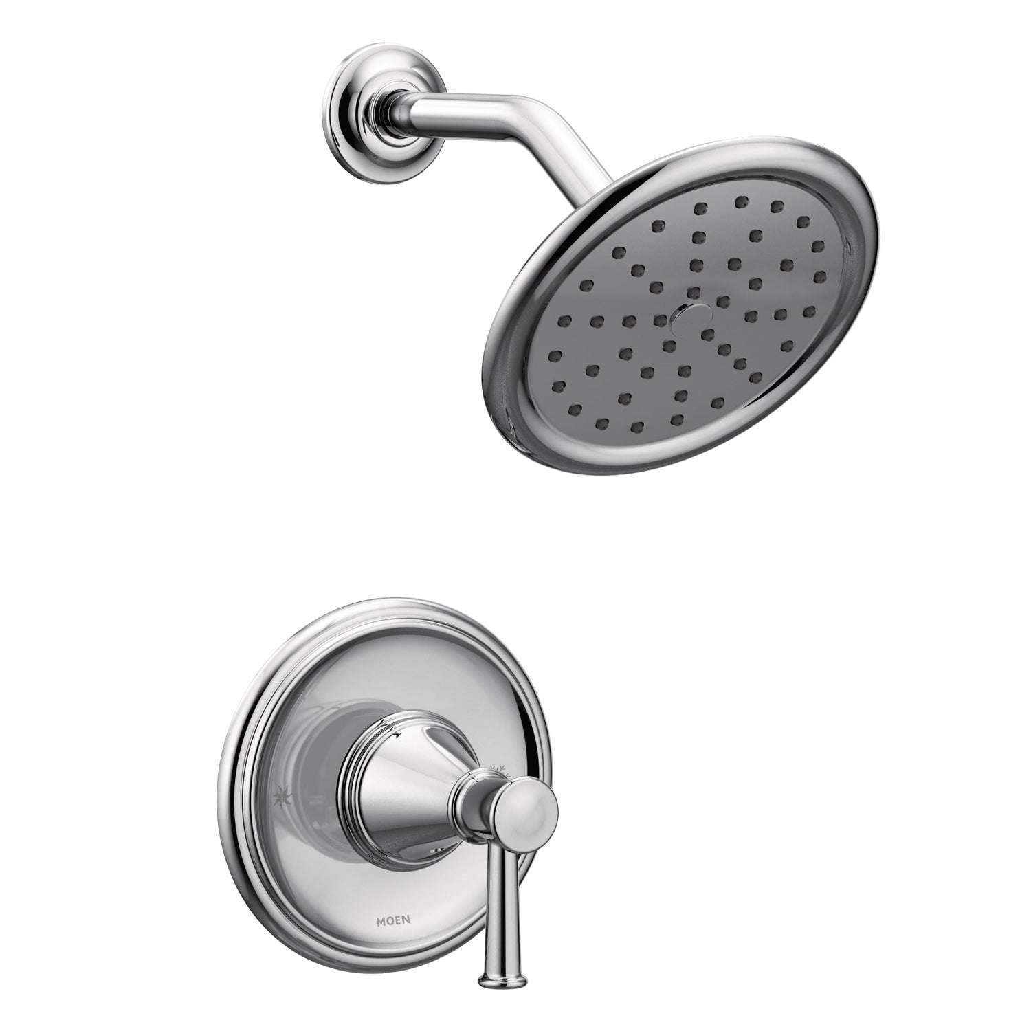 MOEN Belfield T2312 One-Handle Shower Trim Kit in Chrome (Valve Not Included)