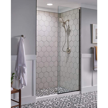 Moen 26008SRN Attract 6 Spray Hand Shower and Shower Head Combo Brushed Nickel