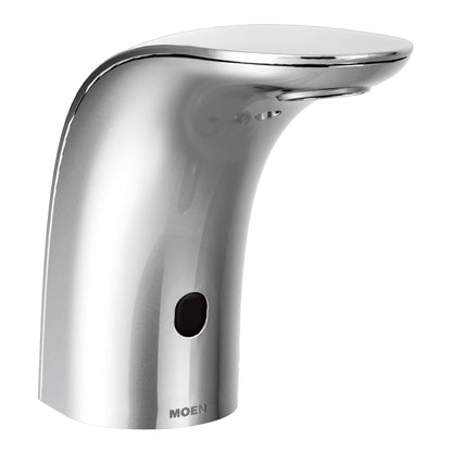 MOEN Commercial M-POWER 8553AC Touchless Single-Hole Non-Mixing Bathroom Faucet in Chrome (Drain Required)