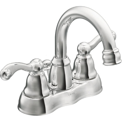MOEN WS84003 Traditional 4 in. Centerset 2-Handle Bathroom Sink Faucet in Chrome