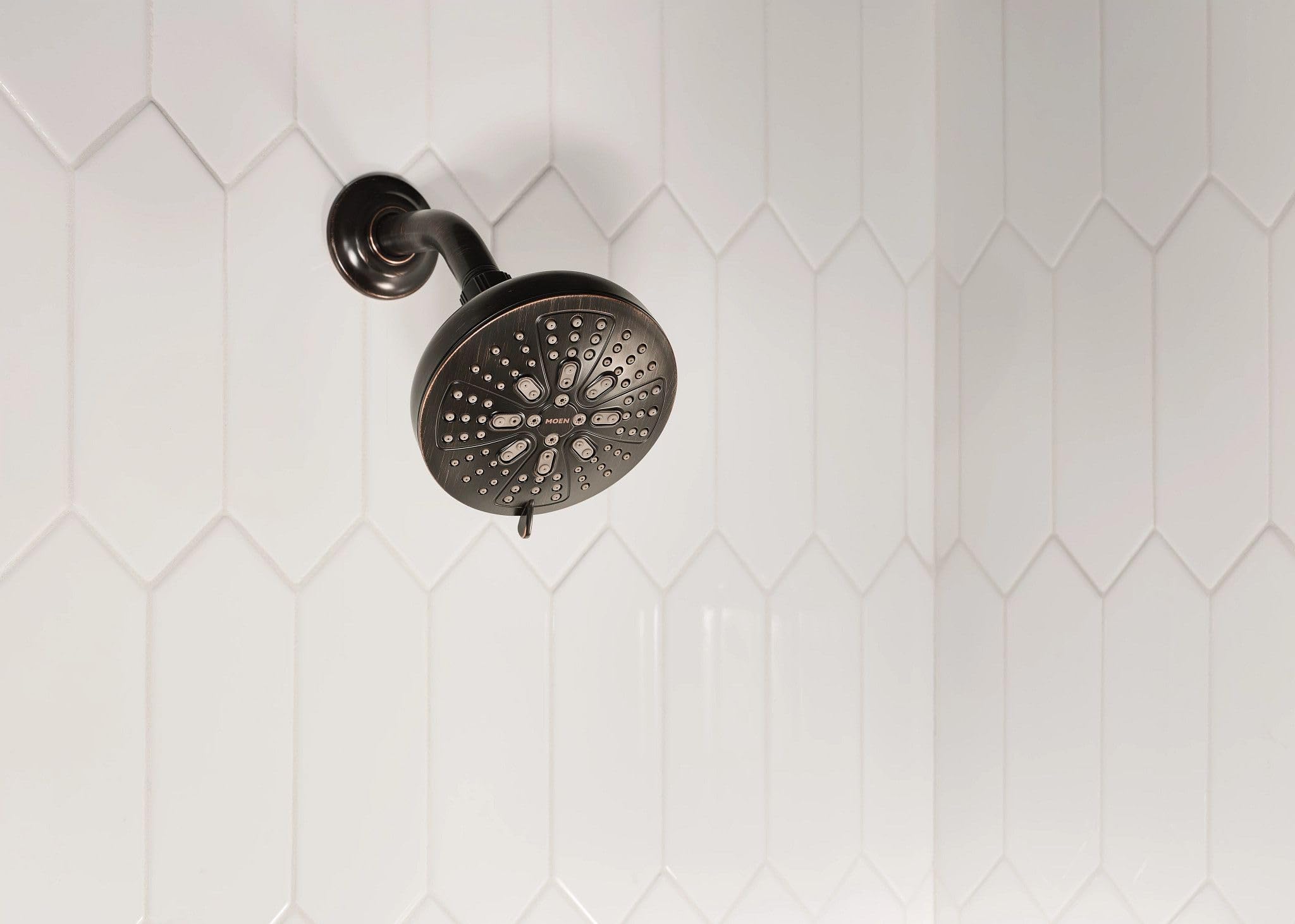Hydro ENERGETIX 8-Function 4.75 Diameter SHOWERHEAD in Mediterranean Bronze