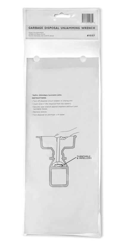 Waste King Garbage Disposer Unjamming Wrench