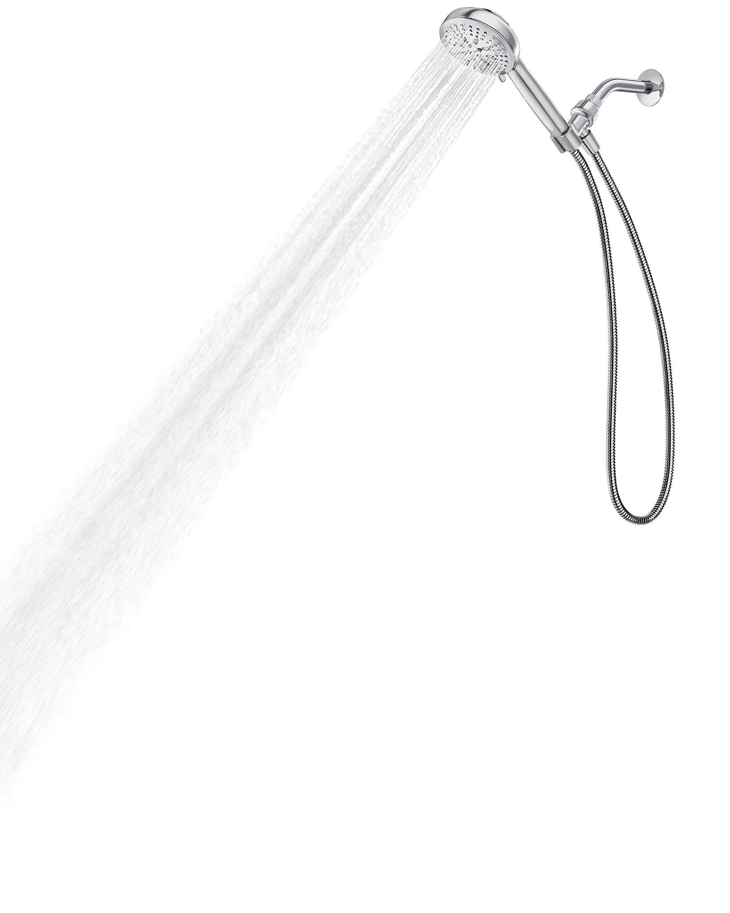 Moen Hydro Energetix Chrome High Pressure Shower Head with Handheld Sprayer Featuring 8 Spray Settings, 200H0