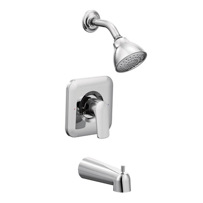 MOEN Rizon T2813EP Posi-Temp Eco-Performance Tub and Shower Trim in Chrome (Valve Required)