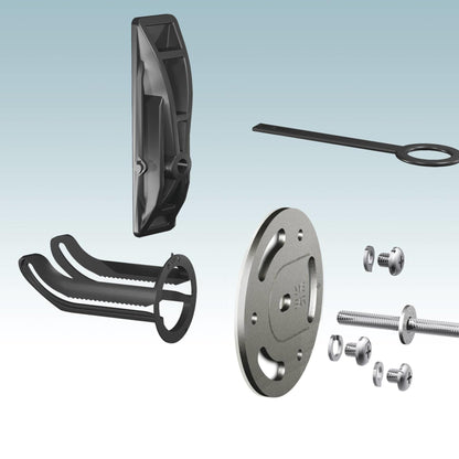 Moen SMA1005CH Home Care Securemount Anchor, 1 Anchor, Chrome