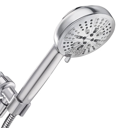 Moen Hydro Energetix Chrome High Pressure Shower Head with Handheld Sprayer Featuring 8 Spray Settings, 200H0
