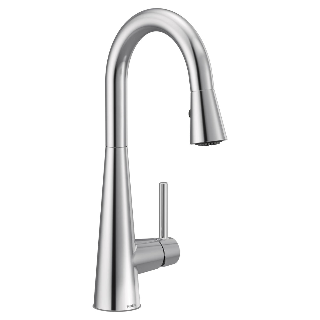 MOEN Sleek 7664 Single-Handle Pull-Down Sprayer Bar Faucet in Chrome