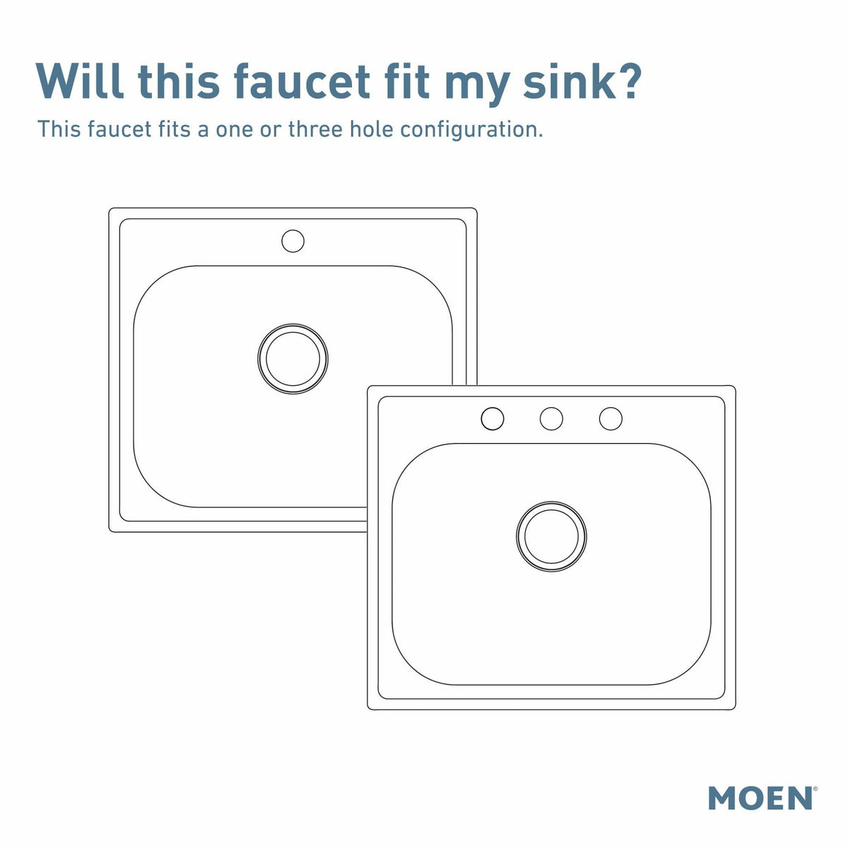 MOEN Renzo CA87316C One-Handle Pullout Kitchen Sink Faucet with 2-Spray, Chrome