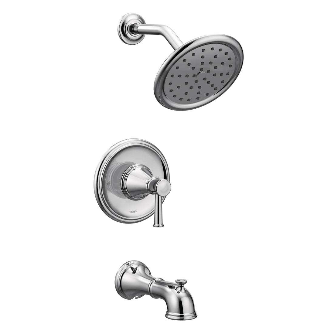 MOEN Belfield T2313 One-Handle Posi-Temp Tub and Shower Trim in Chrome (Valve Required)