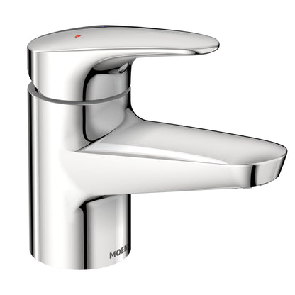 MOEN M-BITION 9480 Commercial One-Handle Single-Hole Bathroom Faucet in Chrome (Drain Required)