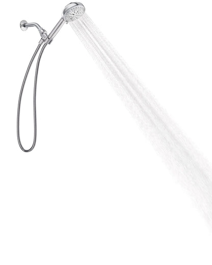 Moen Hydro Energetix Chrome High Pressure Shower Head with Handheld Sprayer Featuring 8 Spray Settings, 200H0