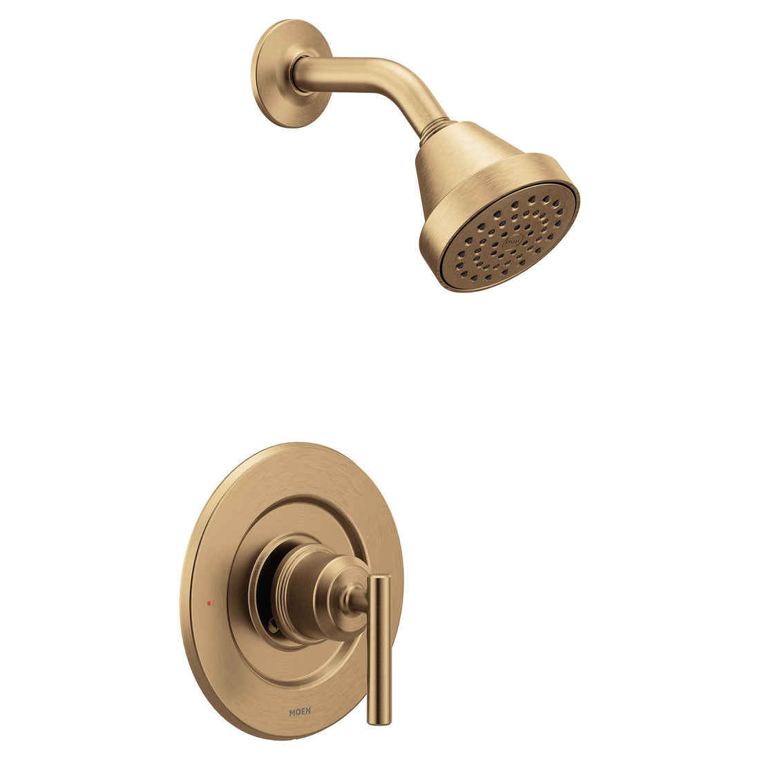 MOEN Gibson T2902EPBZG One-Handle Posi-Temp Eco-Performance Shower Trim in Bronzed Gold (Valve Required)