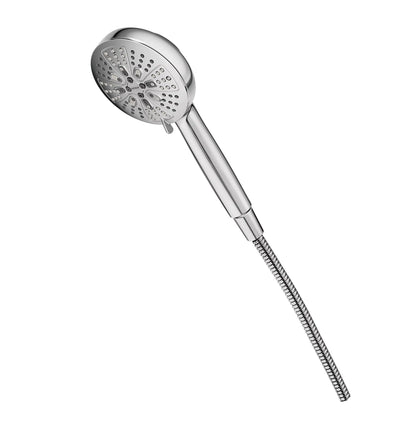 Moen Hydro Energetix Chrome High Pressure Shower Head with Handheld Sprayer Featuring 8 Spray Settings, 200H0
