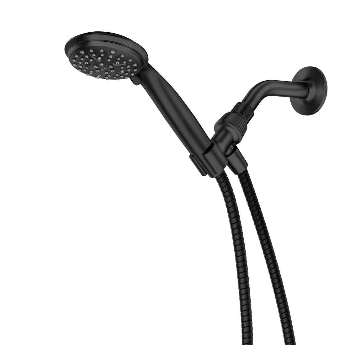 Moen Attune Shower Head with Handheld Sprayer, 6 Shower Head Spray Settings, Matte Black, 218H0BL