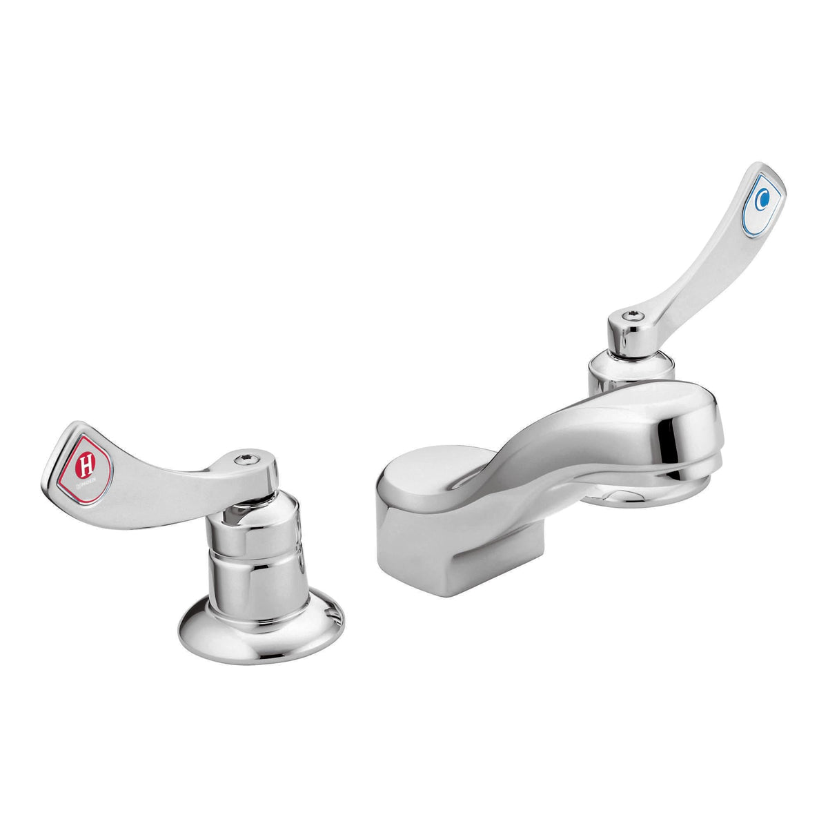 MOEN M-Dura 8228F12 Widespread Bathroom Faucet in Chrome Finish (Valve Included)