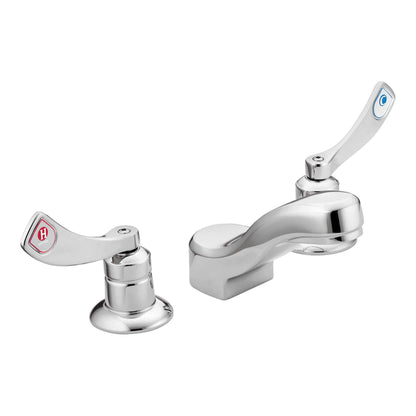 MOEN M-Dura 8228F12 Widespread Bathroom Faucet in Chrome Finish (Valve Included)