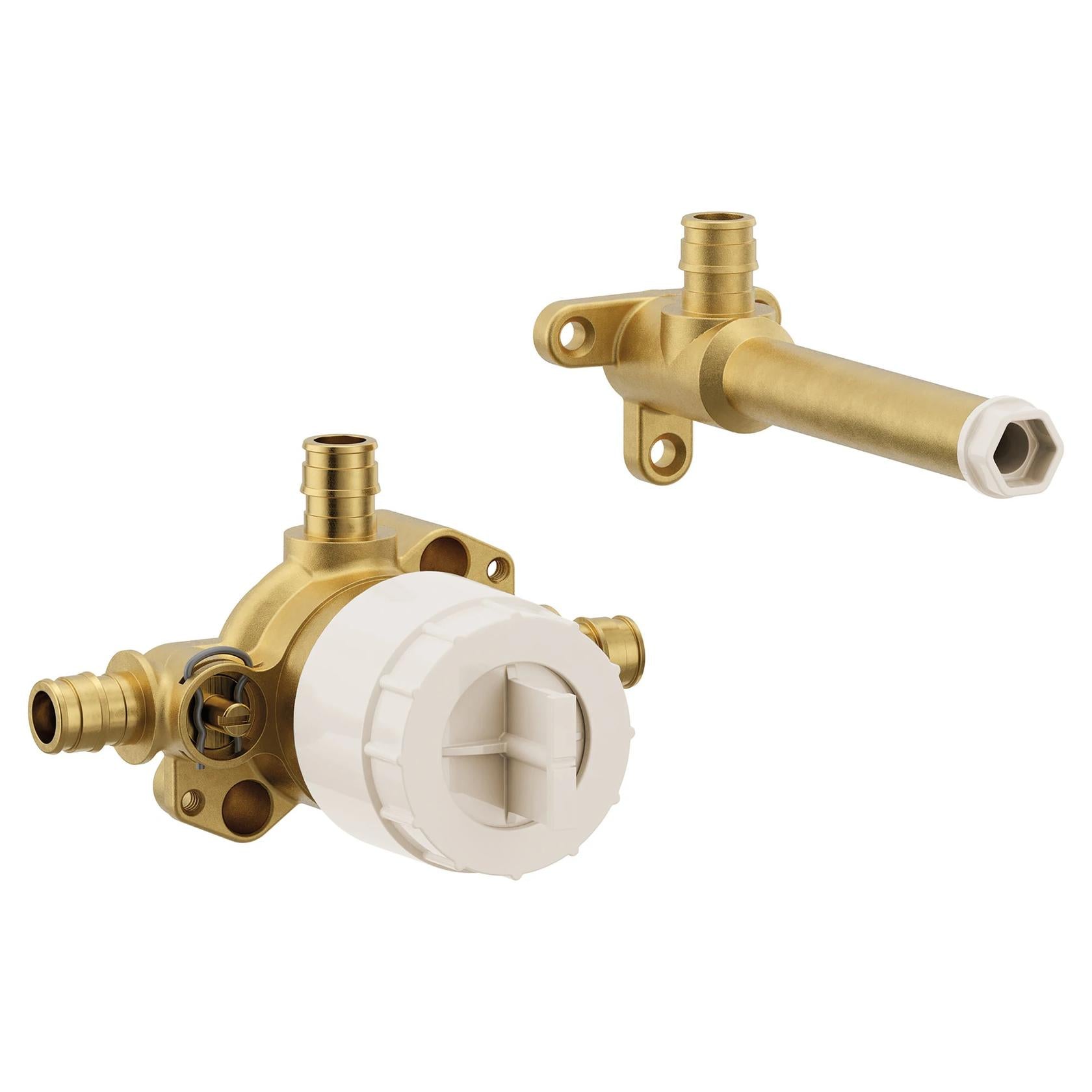 MOEN WMV130CXS M-Pact Single Handle Wall Mount Filler High Flow Tub Faucet Rough-in Valve