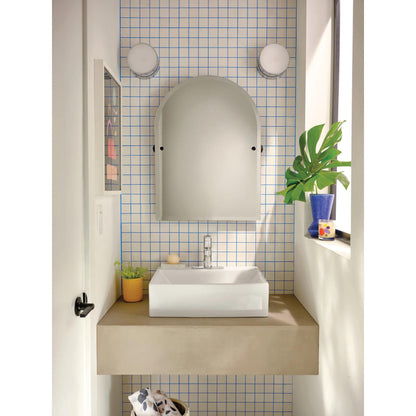 MOEN Laris 84014 Single-Handle Single-Hole Bathroom Faucet in Chrome (Valve Included)