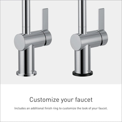 MOEN Cia 7622EVC Single-Handle Smart Touchless Pull Down Sprayer Kitchen Faucet with Voice Control and Power Clean in Chrome
