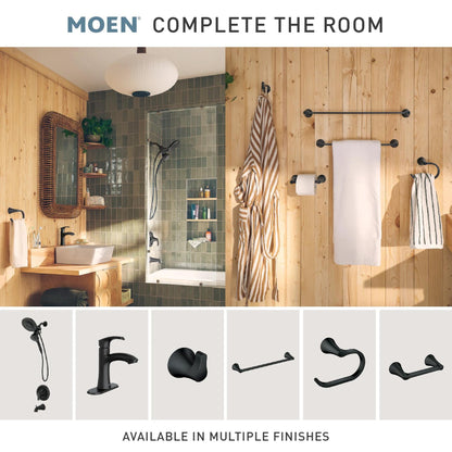 MOEN Graeden 82137SRN Magnetix 1-Handle Bathtub and Shower Faucet in Spot Resist Brushed Nickel (Valve Included)